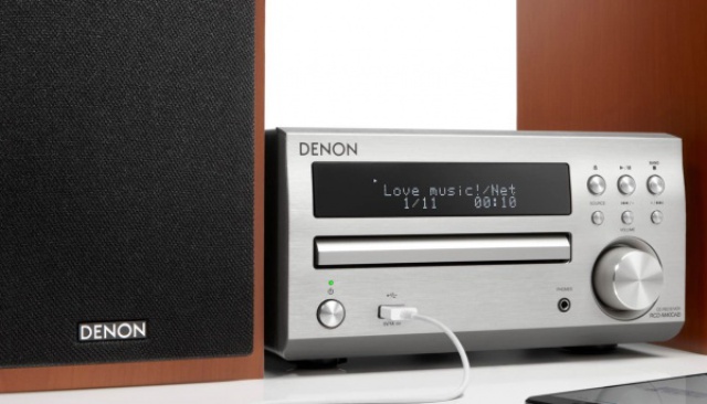 Denon RCD-M40 - CD-ресивер (Premium Silver) купить в интернет-магазине icover