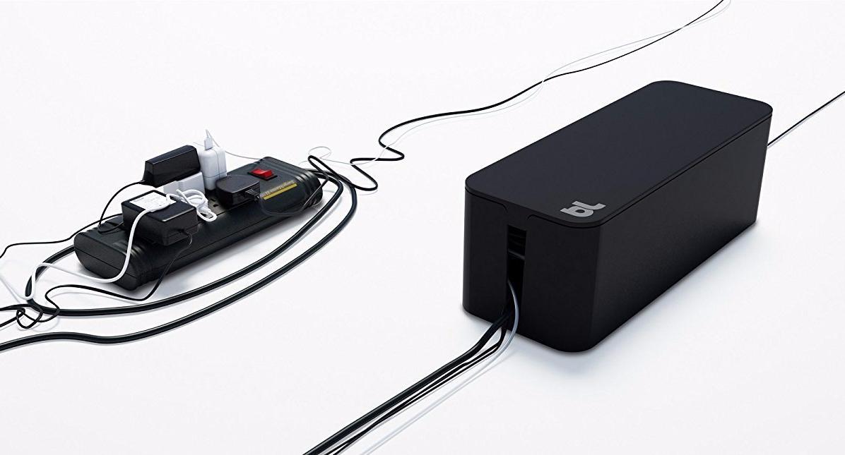 Органайзер для проводов Bluelounge CableBox BLUCB-01-BL (Black) купить в интернет-магазине icover