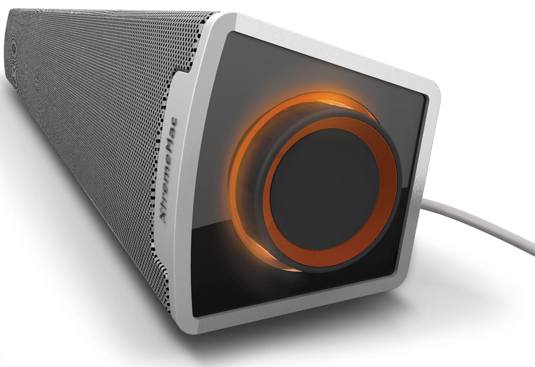 XtremeMac Tango Sound Bar USB B22 03 Silver