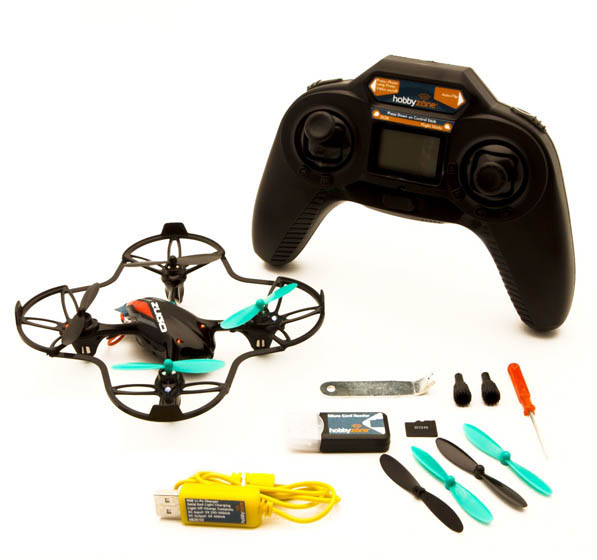 HobbyZone Zugo 2MP Camera Quad RTF (HBZ8700) - радиоуправляемый мини-квадрокоптер (Black) купить в интернет-магазине icover