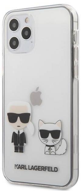 

Чехол Karl Lagerfeld Ikonik Karl & Choupette Hard (KLHCP12MCKTR) для iPhone 12/12 Pro (Transparent)