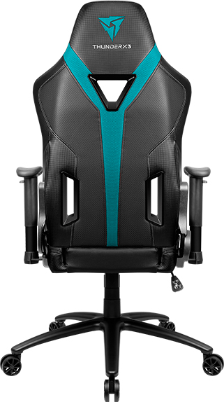 Игровое кресло ThunderX3 YC3 AIR (Black/Cyan) купить в интернет-магазине icover