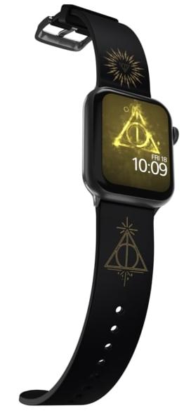 Ремешок MobyFox Harry Potter Deathly Hallows (ST-WNR22HPW2005) для Apple Watch (Black) купить в интернет-магазине icover
