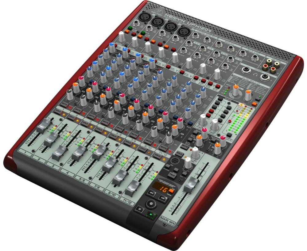 Behringer XENYX UFX1204 (A048878) - микшер (Vinous) купить в интернет-магазине icover