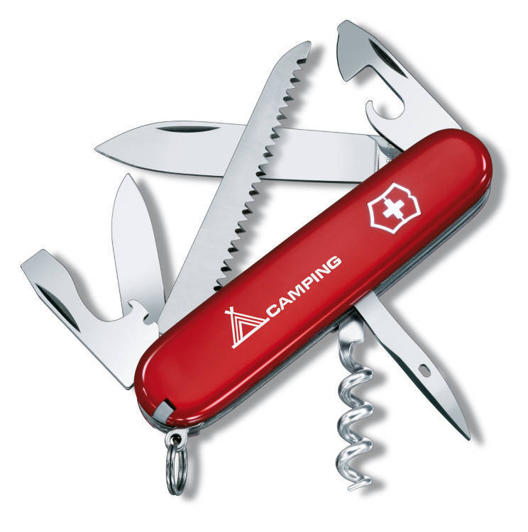 

Офицерский нож Victorinox Camper CAMPING 1.3613.71 (Red)