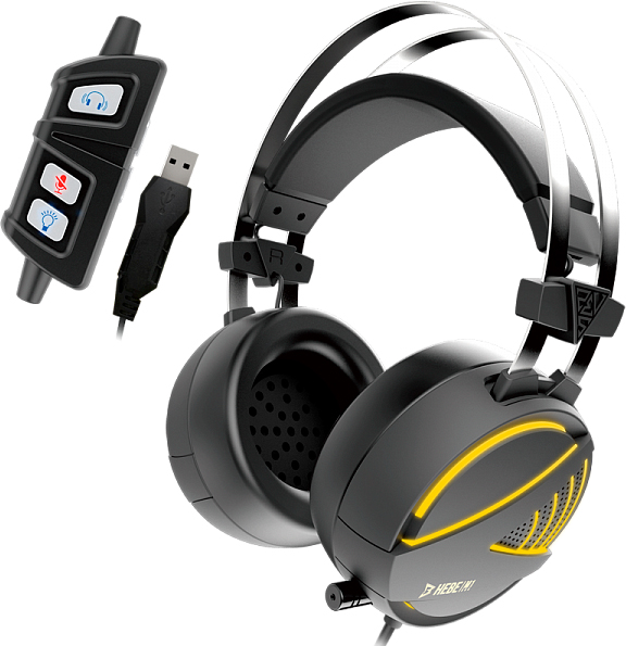 Игровая гарнитура Gamdias Hebe M1 RGB (Black) купить в интернет-магазине icover