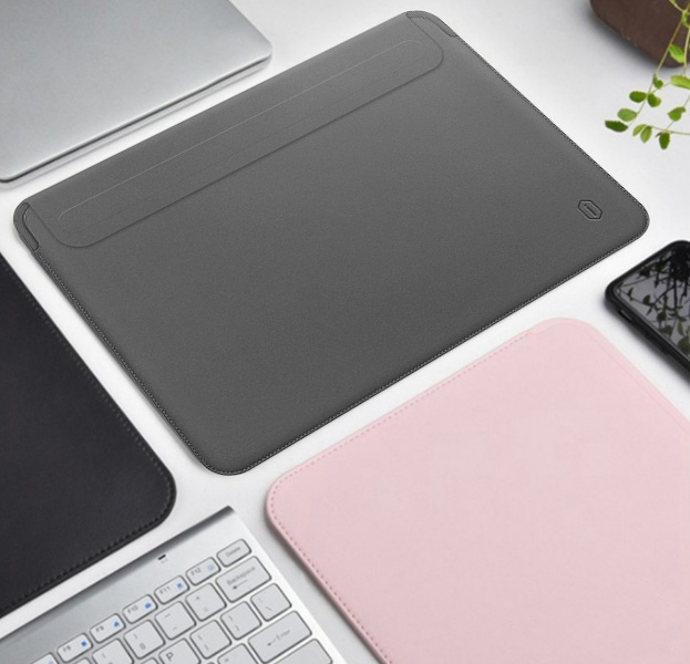 Чехол Wiwu Skin Pro 2 Leather для MacBook Pro 16" (Pink) купить в интернет-магазине icover