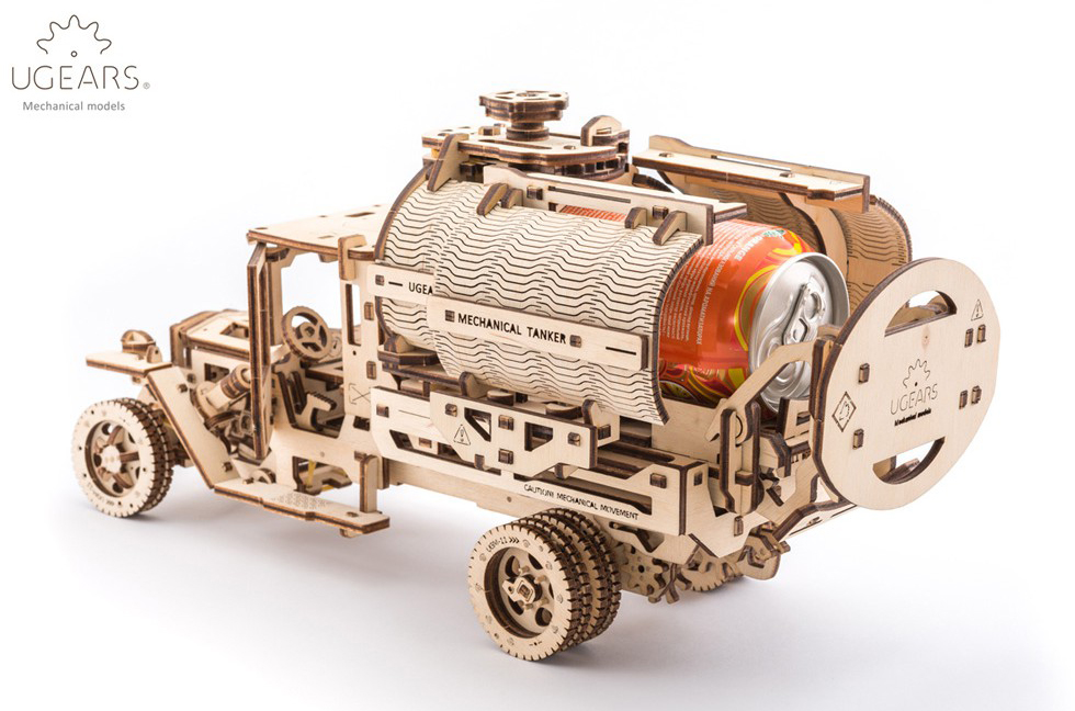 3D-пазл UGears Автоцистерна (70021) купить в интернет-магазине icover