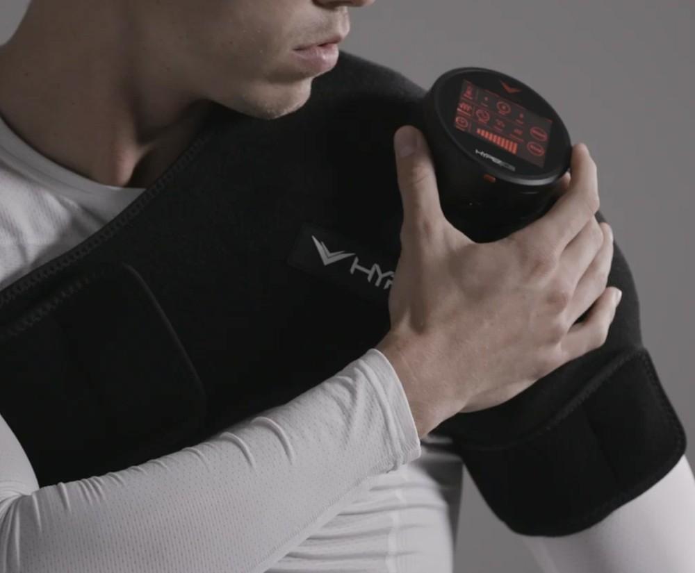 Согревающий ремень для рук Hyperice Venom Shoulder Left (Black) купить в интернет-магазине icover