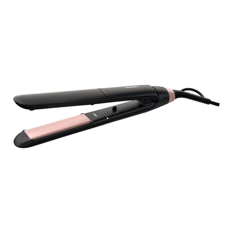 Выпрямитель для волос Philips StraightCare Essential BHS378/00 (Black/Pink) купить в интернет-магазине icover