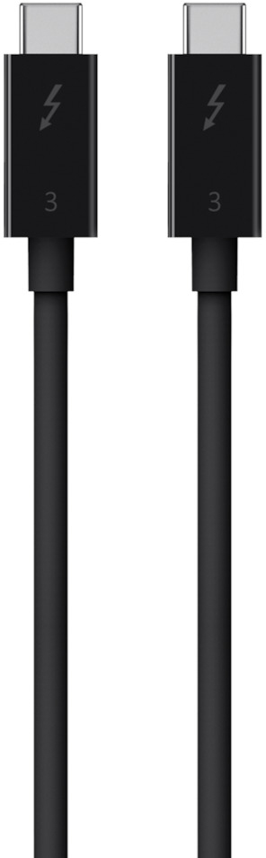 

Кабель Belkin Thunderbolt 3 (F2CD084bt0.8MBK) USB-C 0.8m (Black)