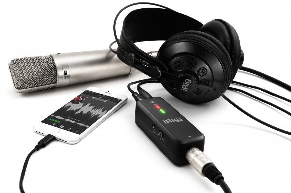 Аудиоинтерфейс для микрофона IK Multimedia iRig Pre HD IP-IRIG-PREHD-IN (Black) купить в интернет-магазине icover