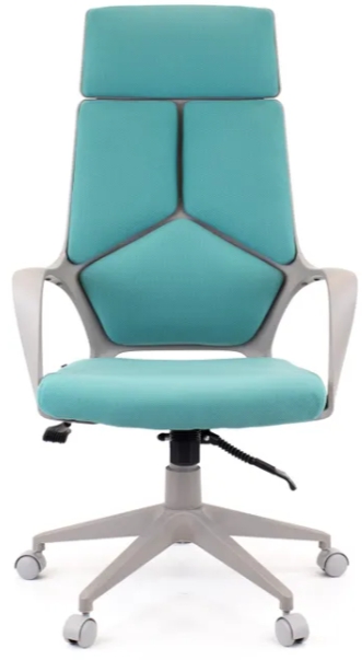 Офисное кресло Everprof Trio Grey TM (Turquoise) купить в интернет-магазине icover