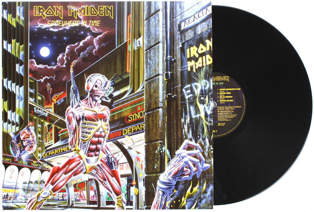 Виниловая пластинка Iron Maiden - Somewhere in Time (1986) купить в интернет-магазине icover