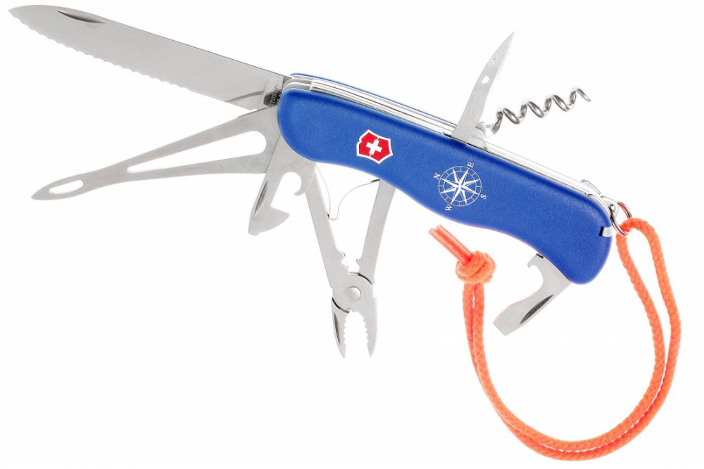 Victorinox Skipper (0.9093.2WS) - швейцарский нож (Blue) купить в интернет-магазине icover