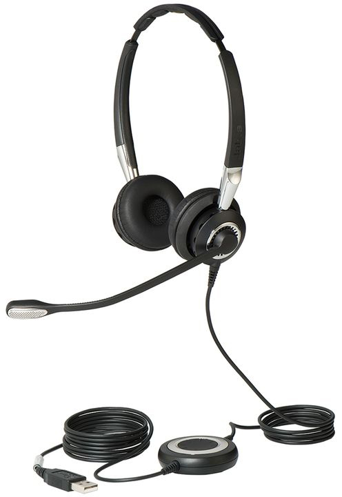 

Проводная гарнитура Jabra BIZ 2400 II Duo USB MS 2499-823-209 (Black)