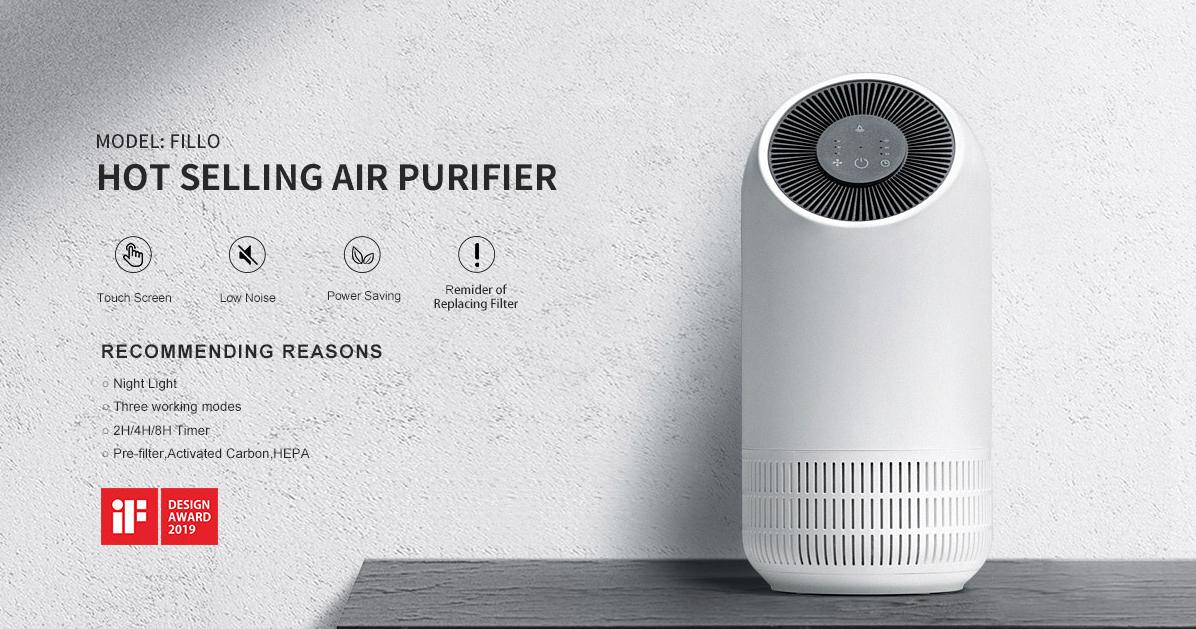 Очиститель воздуха Invitop Fillo Air Purifier (White) купить в интернет-магазине icover