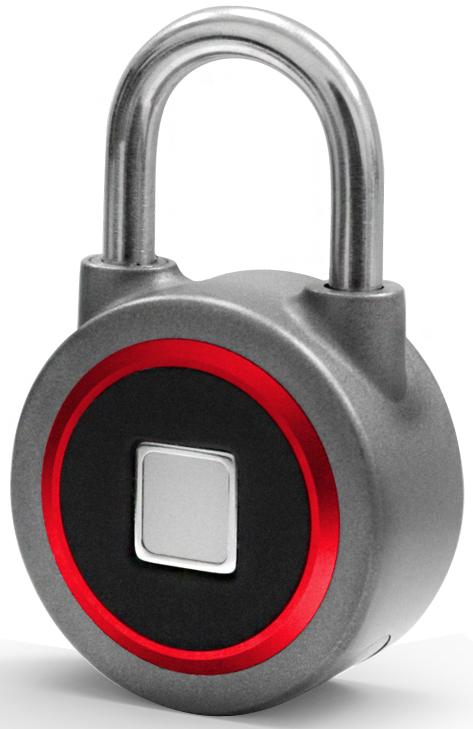 

Электронный навесной замок GLS Bt+F (Red)