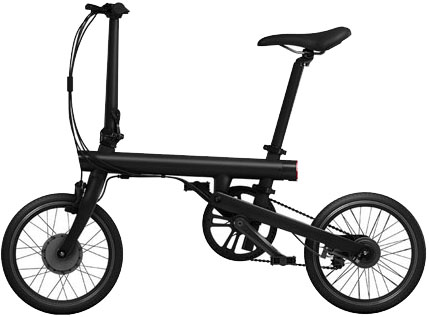Электрический велосипед Xiaomi QiCycle (Black) купить в интернет-магазине icover