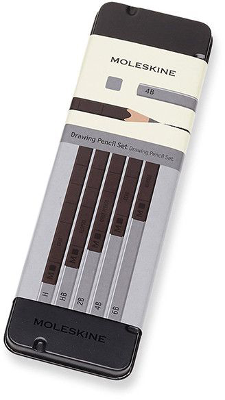 

Набор карандашей Moleskine Drawing Set чернографитовые 5 шт (EW7P05GPHA)