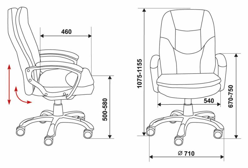 Бюрократ CH-868AXSN/MF103 - кресло руководителя (Mocco) купить в интернет-магазине icover