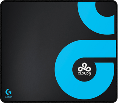 Logitech Team Cloud 9 G640 (943-000077) - коврик для мыши (Black) купить в интернет-магазине icover