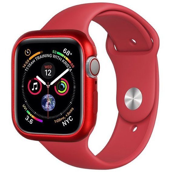 Чехол COTEetCI Aluminium Magnet Case (CS7058-RD) для Apple Watch Series SE/6/4 44 mm (Red) купить в интернет-магазине icover