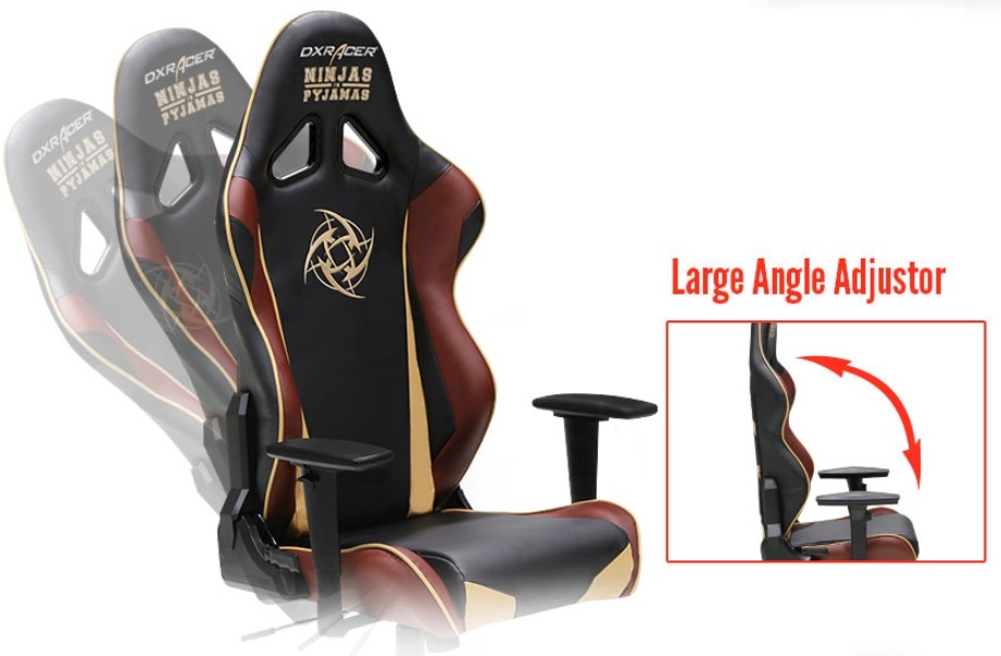 Игровое кресло DXRacer Special Edition OH/RE126/NCC/NIP Ninjas in Pyjamas купить в интернет-магазине icover