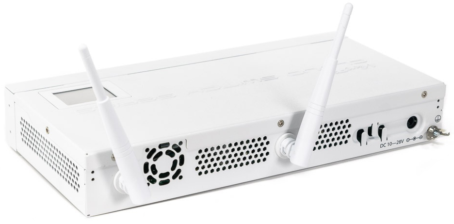 MikroTik RouterBOARD (CRS125-24G-1S-2HnD-IN) - управляемый коммутатор с поддержкой 3G/4G модемов (White) купить в интернет-магазине icover