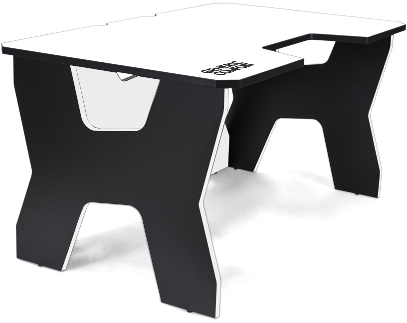 Геймерский стол Generic Comfort Gamer2 (Black/White) купить в интернет-магазине icover