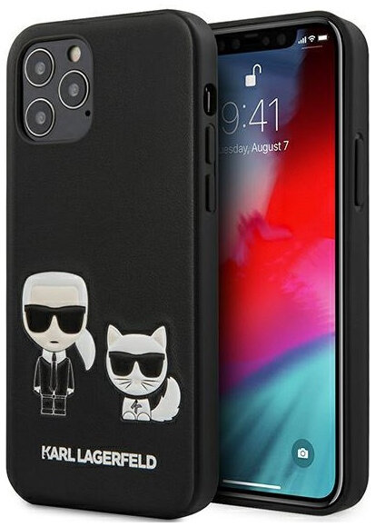 

Чехол Karl Lagerfeld PU Karl & Choupette bodies Hard (KLHCP12MPCUSKCBK) для iPhone 12/12 Pro (Black)