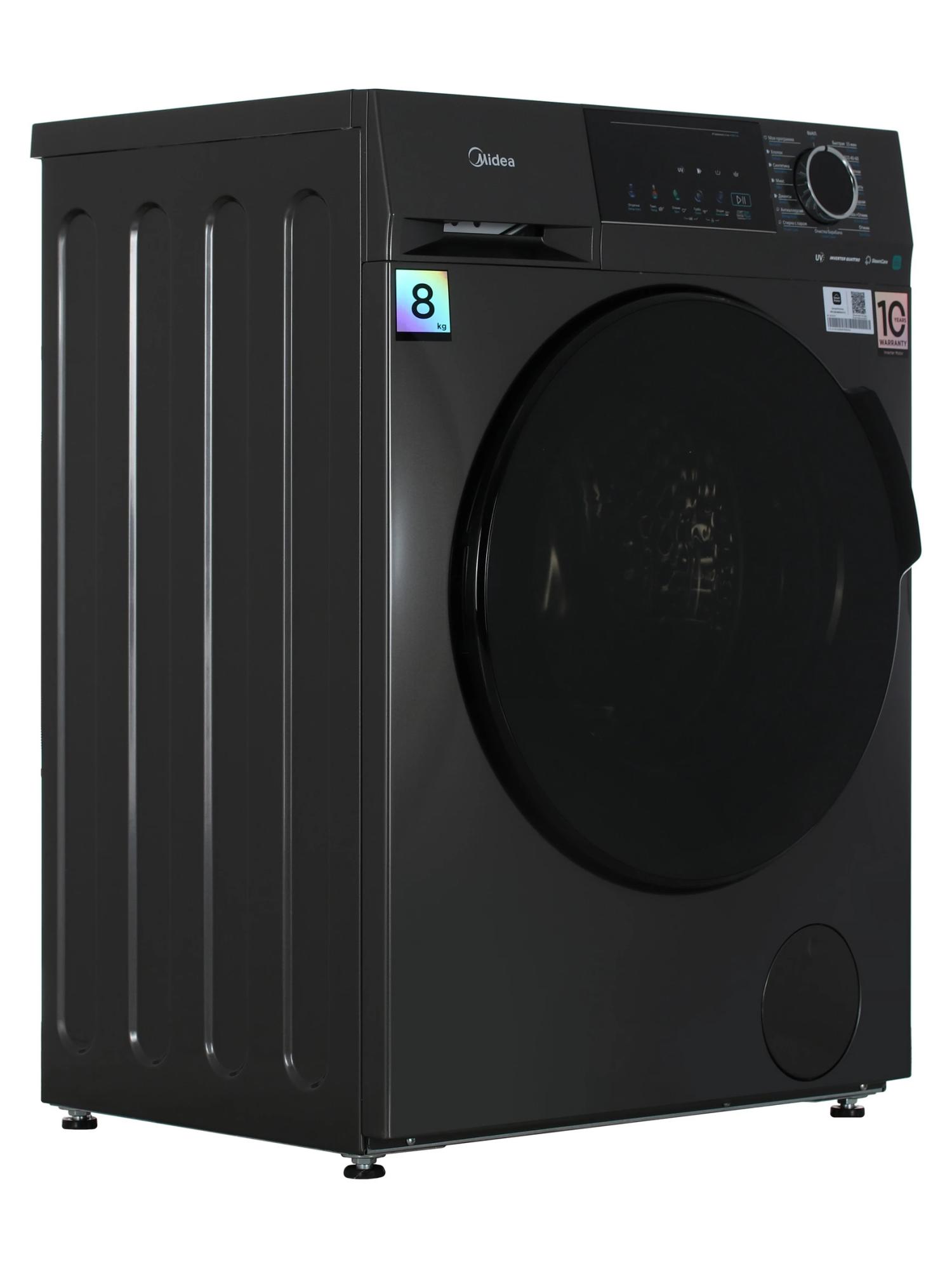 Стиральная машина Midea MFC3814BSW47/S (Dark Silver) купить в интернет-магазине icover