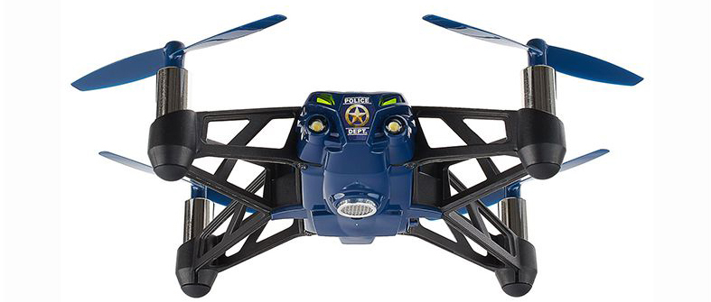 Parrot Minidrone Airborne Night Maclane - квадрокоптер (Blue) купить в интернет-магазине icover