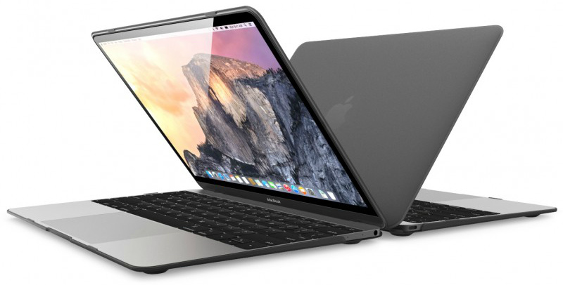Чехол-накладка i-Blason для Macbook 12'' (Matte Black) купить в интернет-магазине icover