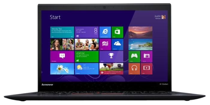 Ноутбук Lenovo ThinkPad X1 Carbon 14'' Intel Core i7-4600U 2.1GHz, 8GB, 256GB SSD (20A80080RT) купить в интернет-магазине icover