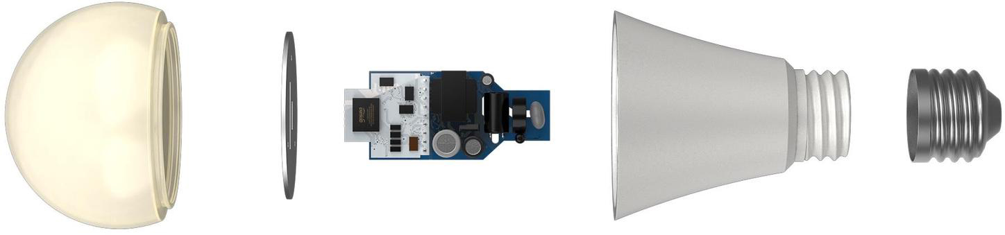 Умная лампа Gosund Nitebird Smart Bulb E27 RGB (WB4) купить в интернет-магазине icover