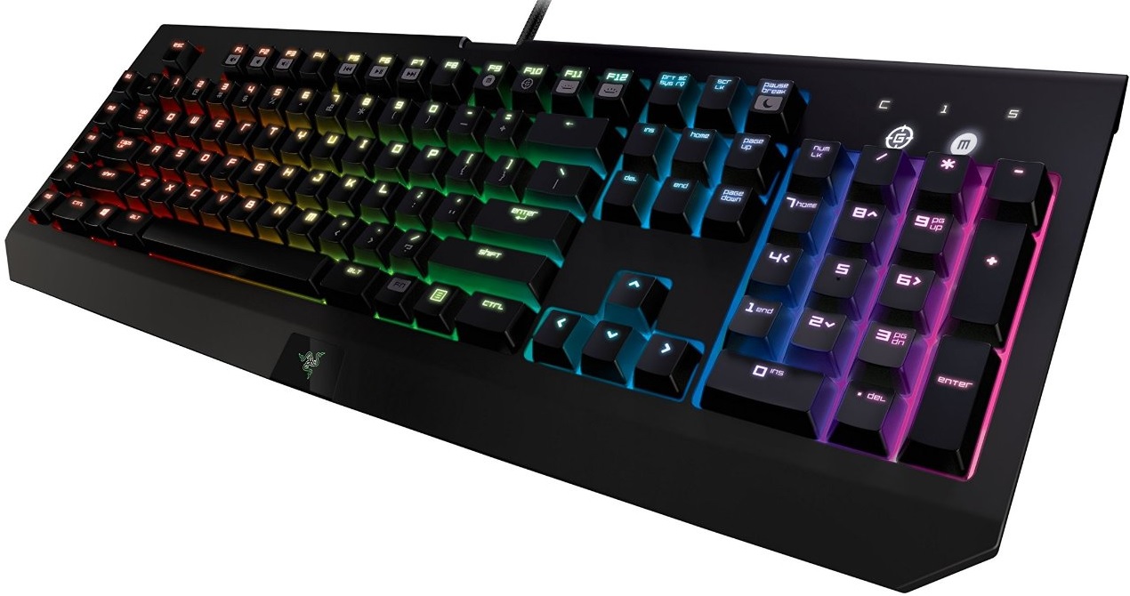 Razer BlackWidow Chroma (RZ03-01220900-R3R1) - игровая клавиатура (Black) купить в интернет-магазине icover