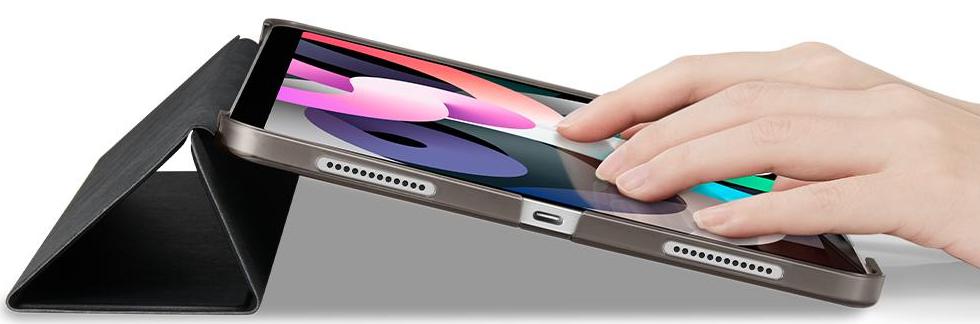 Чехол Spigen Smart Fold (ACS02050) для iPad Air 10.9'' 2020 (Black) купить в интернет-магазине icover