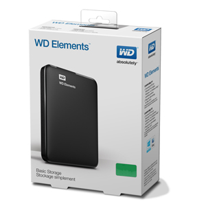 Портативный внешний жесткий диск Western Digital Elements Portable 2TB USB 3.0 WDBU6Y0020BBK-EESN (Black) купить в интернет-магазине icover