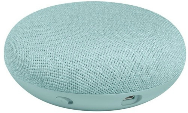 Умная колонка Google Home Mini (Aqua) купить в интернет-магазине icover