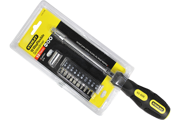 Отвертка с гибким стержнем Stanley 10 Way Flexible (0-62-508) купить в интернет-магазине icover