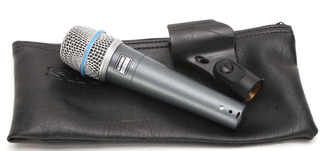 Shure Beta 57A - динамический суперкардиоидный инструментальный микрофон (Black) купить в интернет-магазине icover