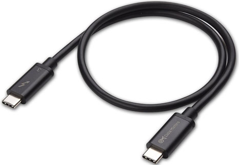 Cable Matters Thunderbolt 3 - USB-C 1 метр (Black) купить в интернет-магазине icover