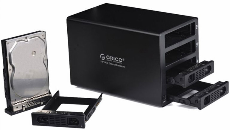 Сетевое хранилище Orico NAS 3549U3RF-BK (Black) купить в интернет-магазине icover