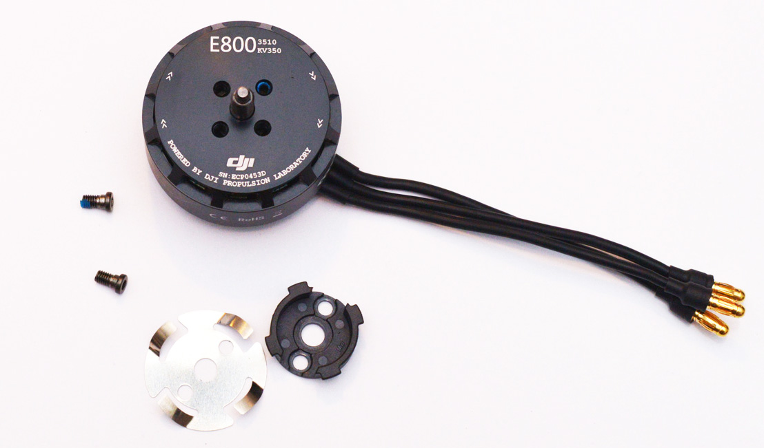 DJI E800 3511 Motor (CCW) - мотор левого вращения для квадрокоптера купить в интернет-магазине icover