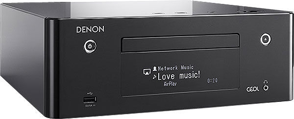 Denon CEOL RCD-N9 - сетевой CD-ресивер (High Gloss Black) купить в интернет-магазине icover