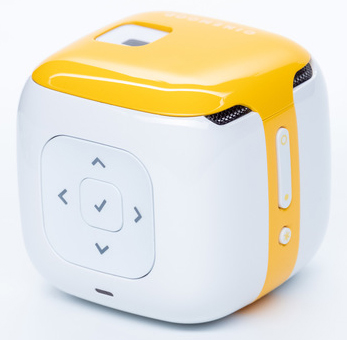 Портативный проектор Cinemood ДиаКубик CNMD0016LE (White/Yellow) купить в интернет-магазине icover