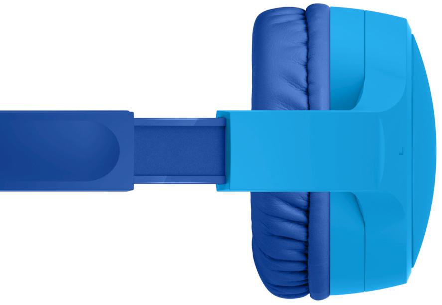 Детские Bluetooth-наушники с микрофоном Belkin Soundform Mini AUD002btBL (Blue) купить в интернет-магазине icover