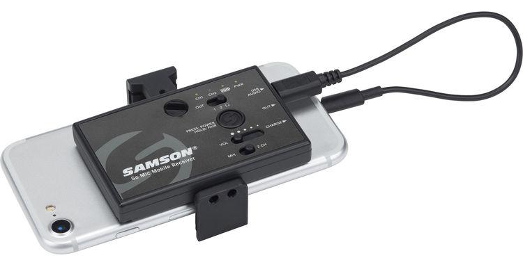 Беспроводной микрофон Samson Go Mic Mobile Lavalier Wireless System (Black) купить в интернет-магазине icover
