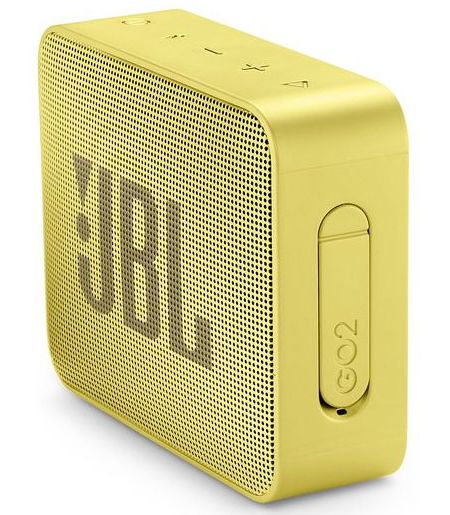 Портативная акустика JBL Go 2 (Lemonade Yellow) купить в интернет-магазине icover